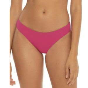 Becca Women's $54 Fine Line Ribbed Hipster Bikini
